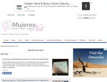 Tablet Screenshot of mujeresnet.info